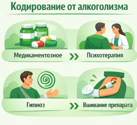 кодирование от алкоголизма в Челябинске Санати